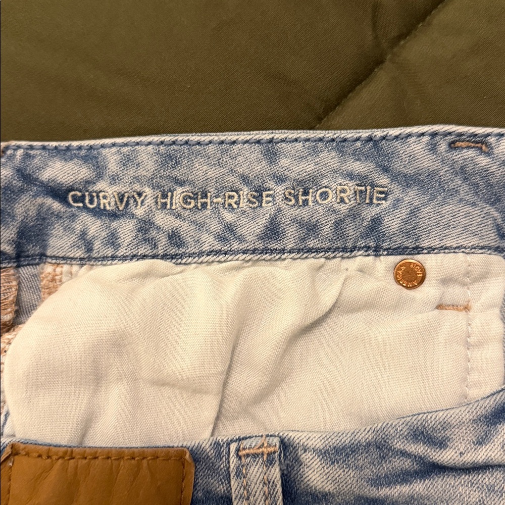 American Eagle Curvy High-Rise Shortie size 12 - Picture 4 of 5